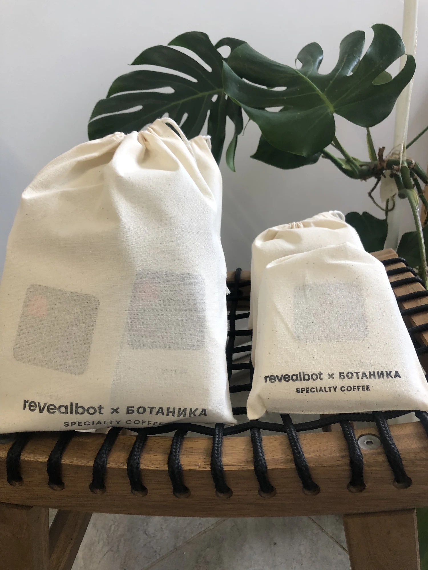 Текстильные подарочные наборы revealbot × Ботаника